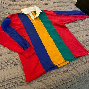 Men’s long sleeve polo